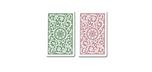 Ensemble double de cartes de jeu Copag Bridge / Poker Index Régulier en plastique