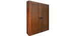 Cabinet de dard en bois massif Majestic au fini Noyer