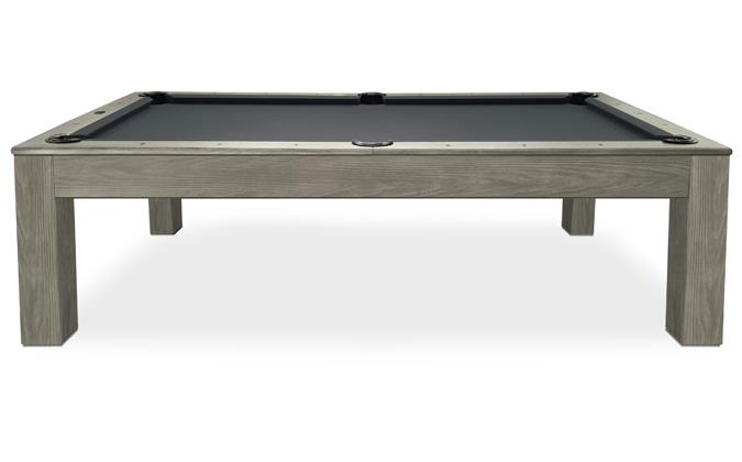 Table billard grise Mensa 8 pieds avec ardoise naturelle et garantie 25 ans