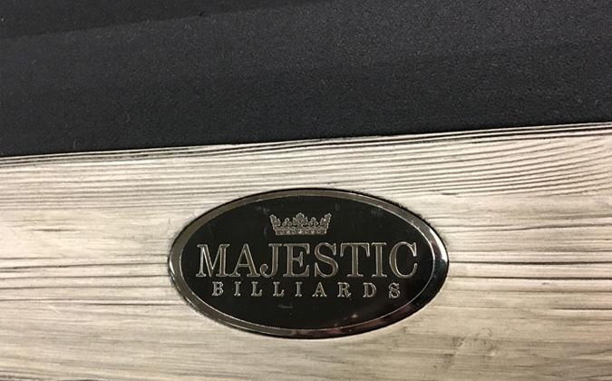 Table billard grise Mensa 8 pieds avec ardoise naturelle et garantie 25 ans