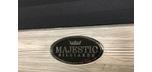 Mensa Barn-wood Grey 8 foot pool table with real slate and 25 year warranty
