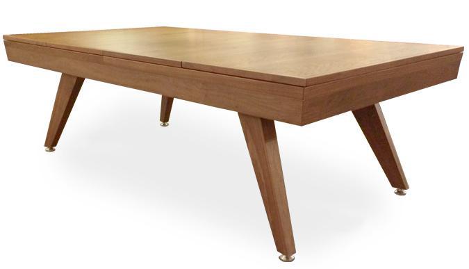 Dessus de dîner conférence Copenhagen au fini noyer pour table billard