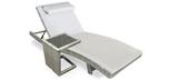 Viola Stone grey outdoor side table with ceramic top