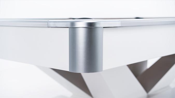 Table de billard blanche 9 pieds Rasson Victory II PLUS Table de billard blanche 9 pieds Rasson Victory II PLUS