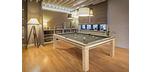 Brunswick Hickory 8 foot modern pool table