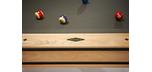 Brunswick Hickory 8 foot modern pool table