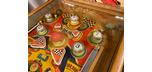 Rare vintage antique 1953 Williams Struggle Buggies woodrail pinball machine