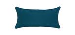 Navy blue lumbar support or head pillow for outdoor Adirondack chair
