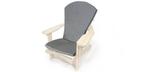 Made in Canada, Grey Adirondack chair cushion