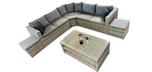 Montebello 6 piece outdoor modular sectional seating set