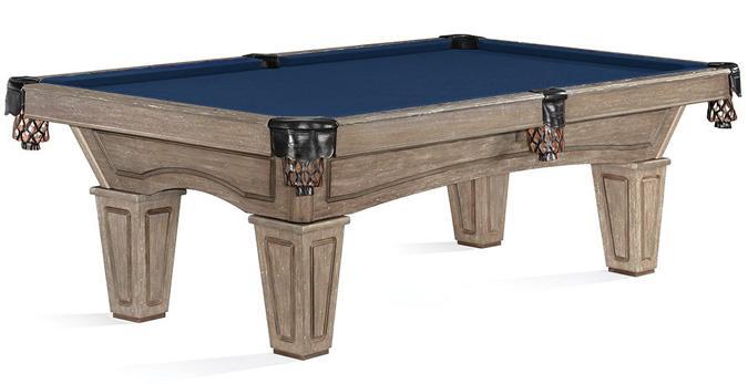 Table de billard rustique 7 pieds Brunswick Allenton fini bois agé Table de billard rustique 7 pieds Brunswick Allenton fini bois agé