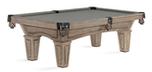 Brunswick Allenton 7 foot rustic pool table in driftwood finish