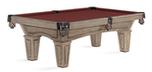 Brunswick Allenton 7 foot rustic pool table in driftwood finish