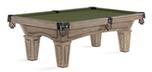 Brunswick Allenton 7 foot rustic pool table in driftwood finish