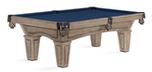 Brunswick Allenton 7 foot rustic pool table in driftwood finish