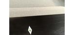 Mensa Black 7 foot pool table with real slate and 25 year warranty