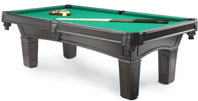 Table billard Ascot Noire avec ardoise 7 pieds naturelle Table billard Ascot Noire avec ardoise 7 pieds naturelle