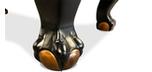 Table billard Majestic Pinnacle 2-tons noir et noyer foncé 7 pieds