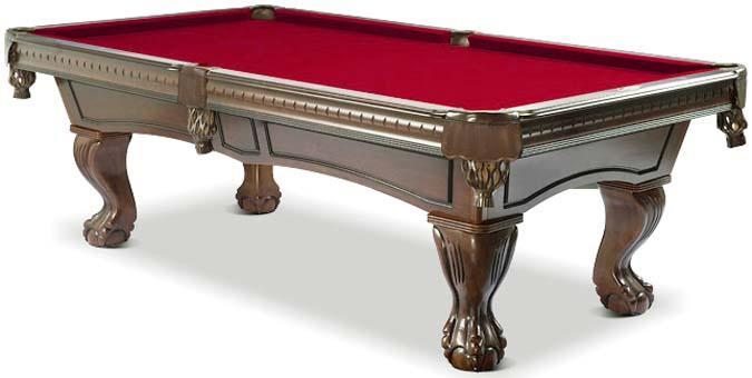 Table de billard 7 pieds de marque Majestic Pinnacle au fini noyer Table de billard 7 pieds de marque Majestic Pinnacle au fini noyer