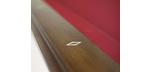 Majestic brand 7 foot Pinnacle Walnut finish pool table