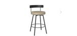 Costa metal kitchen stool made in Quebec by Amisco