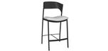 Nestor metal kitchen stool by Amisco