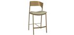 Nestor metal kitchen stool by Amisco