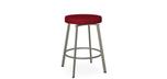 Skyla metal pivoting seat kitchen swivel stool by Amisco