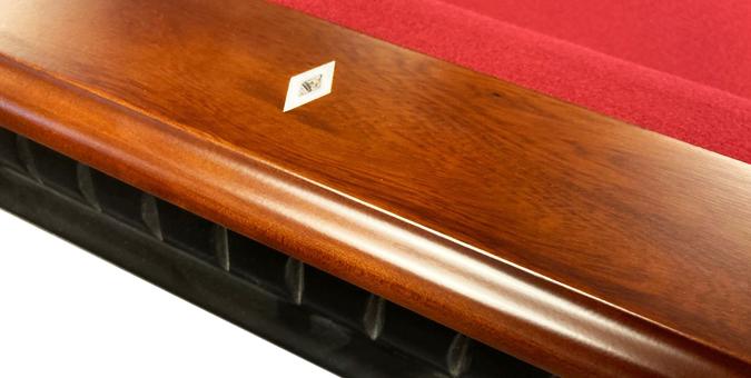 Table billard Majestic Pinnacle 2-tons noir et noyer foncé 9 pieds Table billard Majestic Pinnacle 2-tons noir et noyer foncé 9 pieds