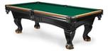 Table billard Majestic Pinnacle 2-tons noir et noyer foncé 9 pieds