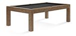 Brunswick Sanibel 8 foot rustic grey pool table