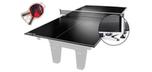 Ping-Pong tables tennis top for use on a billiard table