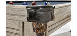 Brunswick Oakland II rustic grey 8 foot pool table