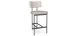 Tabouret de cuisine en acier Lucas fabriqué par Amisco avec garantie 10 ans