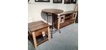 Several unique Mexican rustic bar furniture pieces