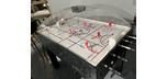 Fiberglass rod Carrom Dome Hockey game table - Demonstrator floor model