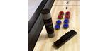 Table de jeu Shuffleboard 12 pieds Majestic fini noir