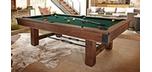 The de billard Brunswick Canton 7 Pieds avec fini Forest Noire