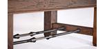 The de billard Brunswick Canton 7 Pieds avec fini Forest Noire