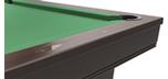 Brunswick Winfield 8 foot pool table with natural slate and Espresso finish