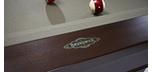Table de billard Brunswick Winfield 8 pieds avec ardoise naturelle et fini Espresso
