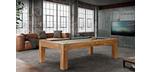 Brunswick Parsons 8 foot pool table pool table with genuine slate and Natural Dry Oak finish
