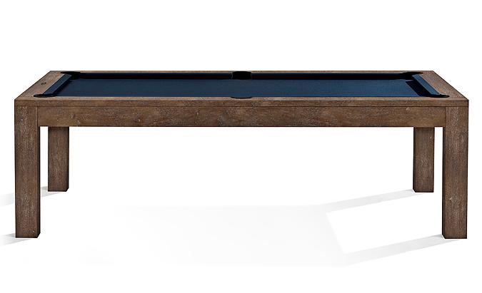 Table de billard Brunswick Soho 8 pieds avec ardoise naturelle et fini Muscade