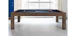 Brunswick Soho 8 foot pool table with natural slate and beautiful rich Nutmeg finish