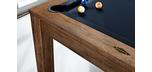 Brunswick Soho 8 foot pool table with natural slate and beautiful rich Nutmeg finish