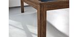 Brunswick Soho 8 foot pool table with natural slate and beautiful rich Nutmeg finish