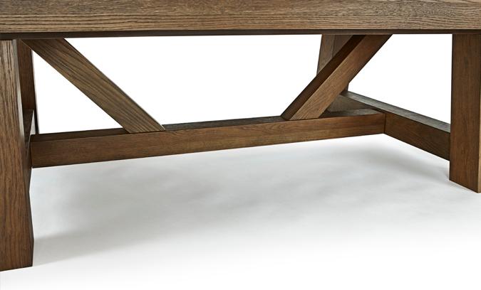 Table billard Brunswick Botanic 7 pieds avec ardoise naturelle et fini Brun Foncé Rustique