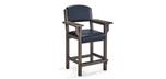 Traditional billiard pool player spectator chair