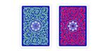 Cartes de jeux poker vertes et rouge Copag Neoteric en plastique ensemble double