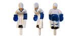 Replacement set of stick rod hockey game players for Jett International table